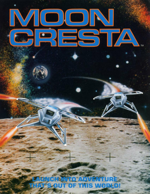 Moon Cresta (Gremlin) Arcade Game Cover
